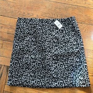 Leopard Print Women's Skirt with pic